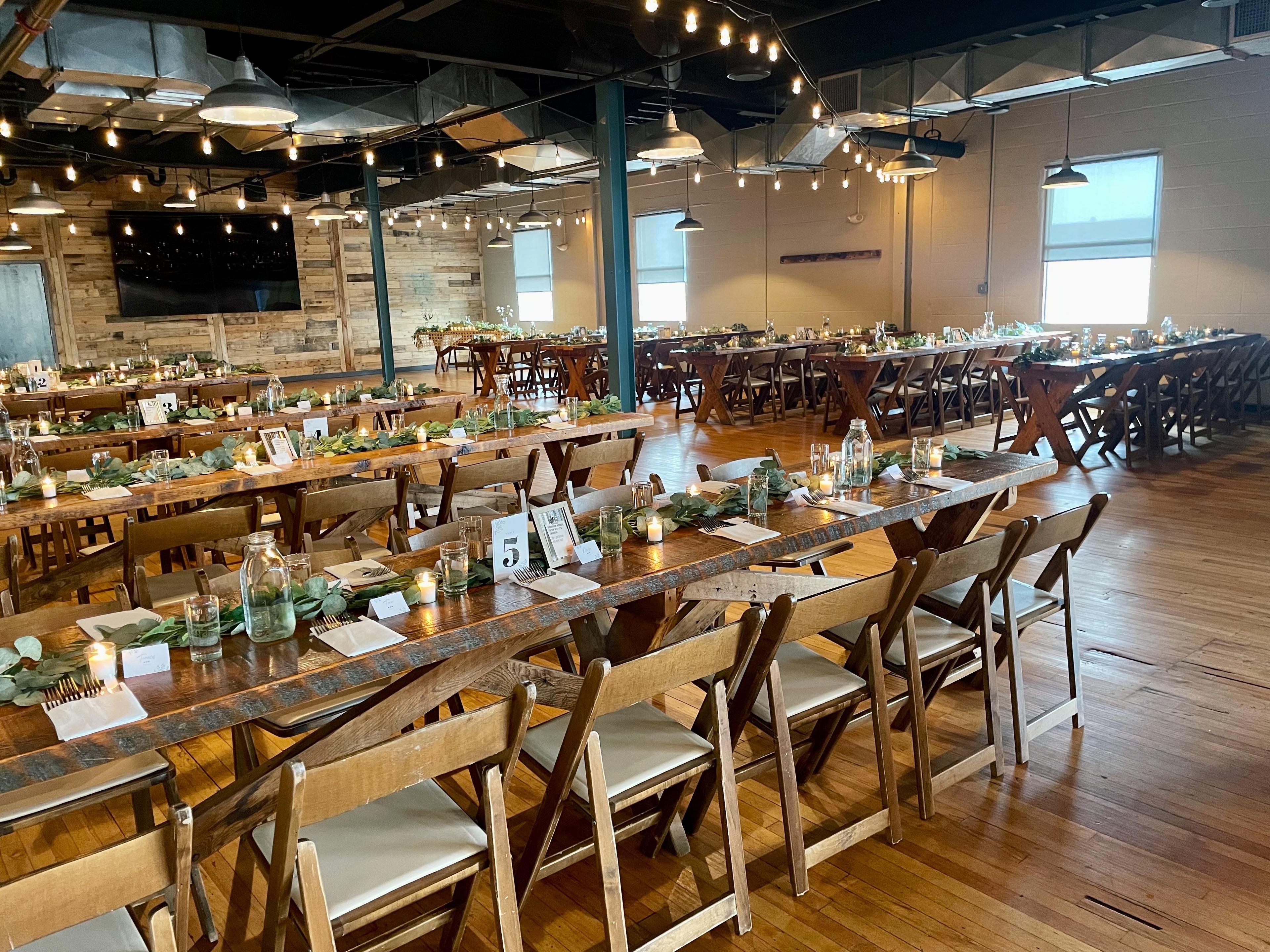 Interior of the Beach Haus Brewery Beer Hall