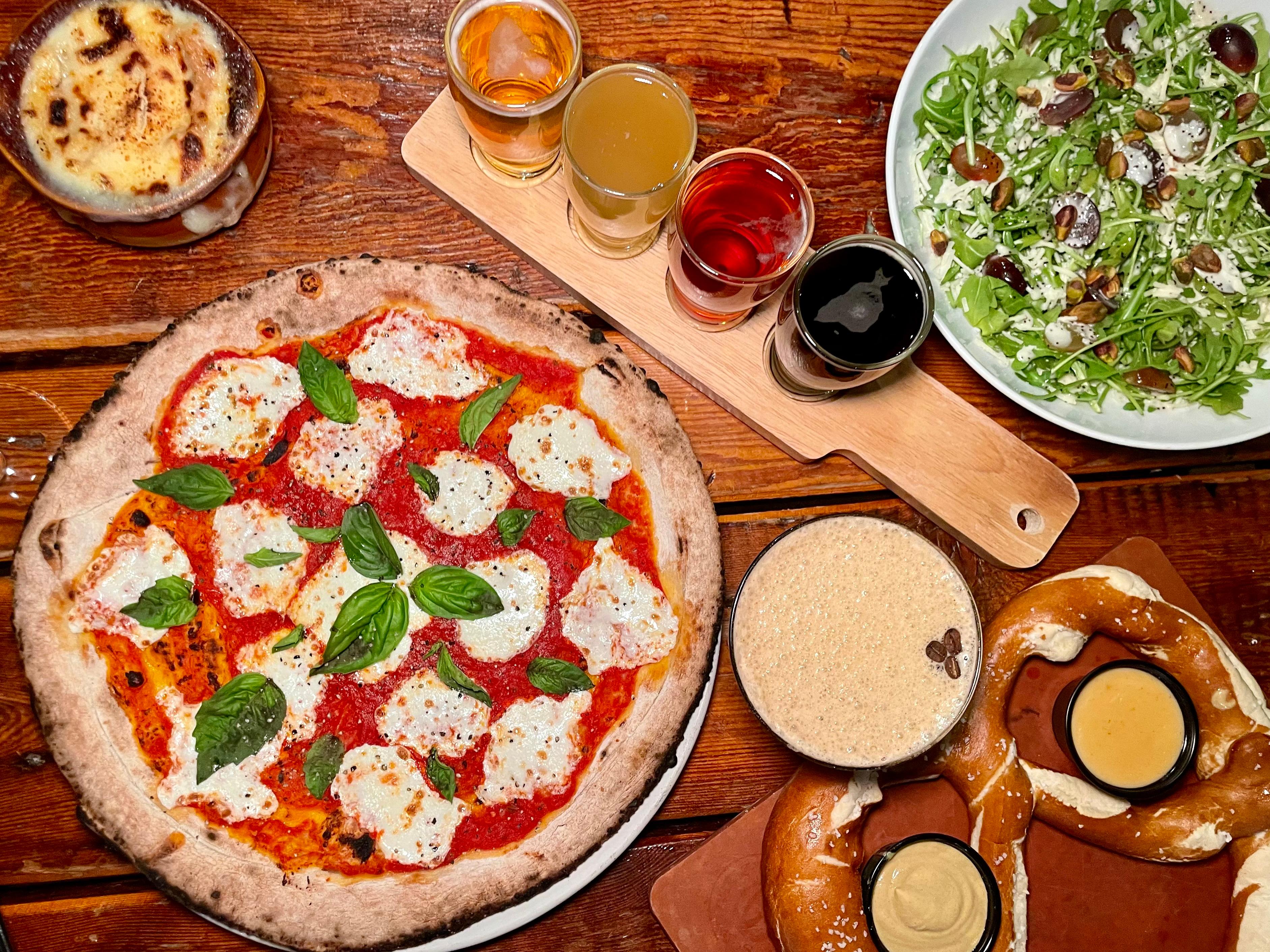 Food and beverage packages at Beach Haus taproom, Belmar NJ